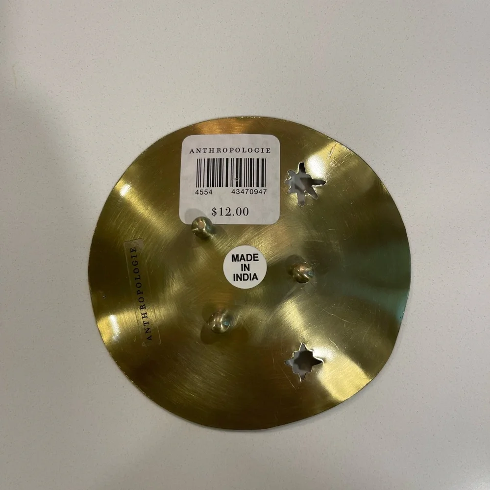Anthropologie Gold Scorpio Constellation Jewelry Dish